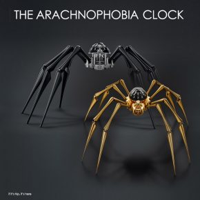 Time Creeps Up You With The Arachnophobia Clock