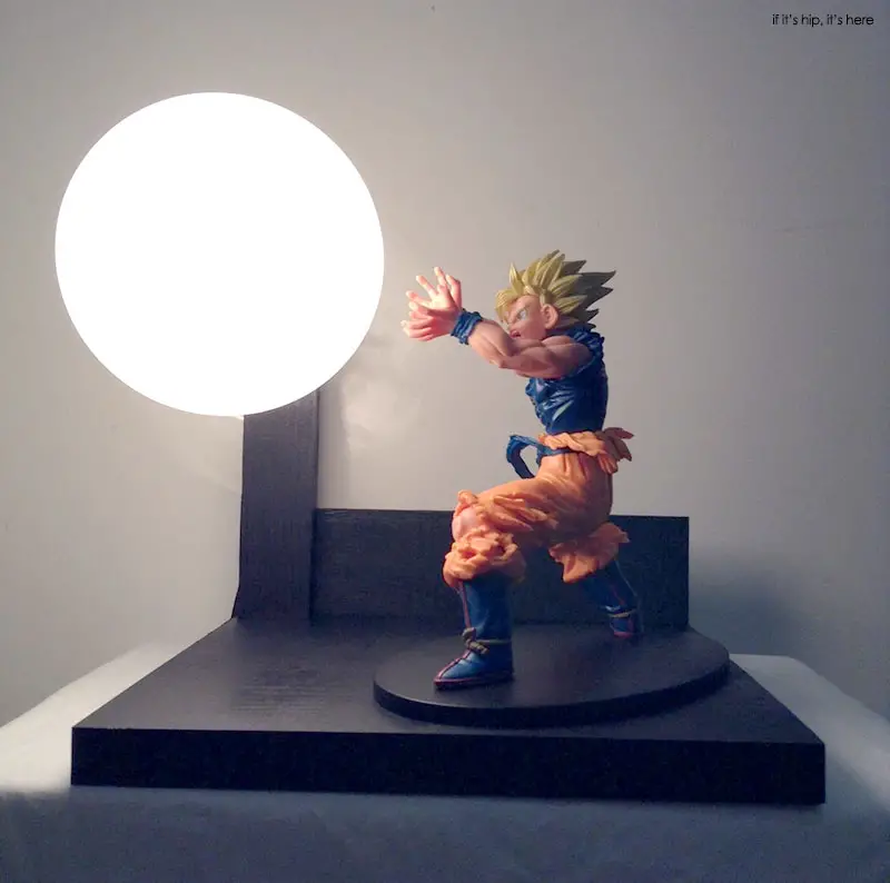 Bardock Vs Goku Custom Lamp2