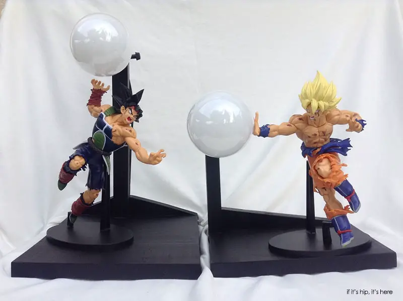 Bardock Vs Goku Custom Lamps set