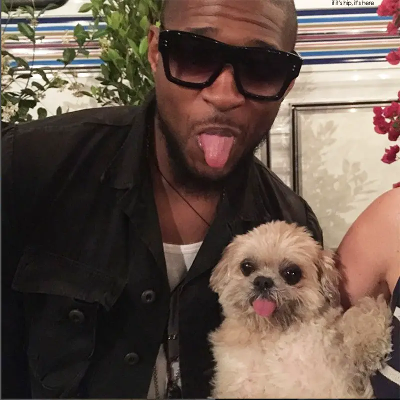 marnie with Usher