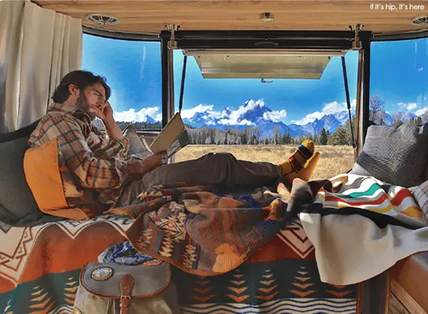 Pendleton Airstream interior