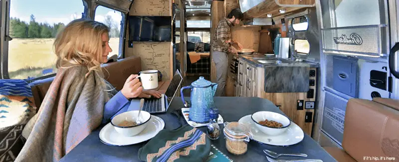 Pendleton Airstream interior