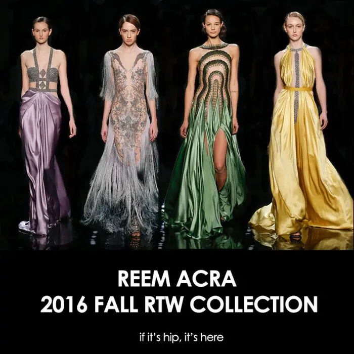 Read more about the article Reem Acra Outdoes Herself With A Stunning 2016 RTW Fall Collection