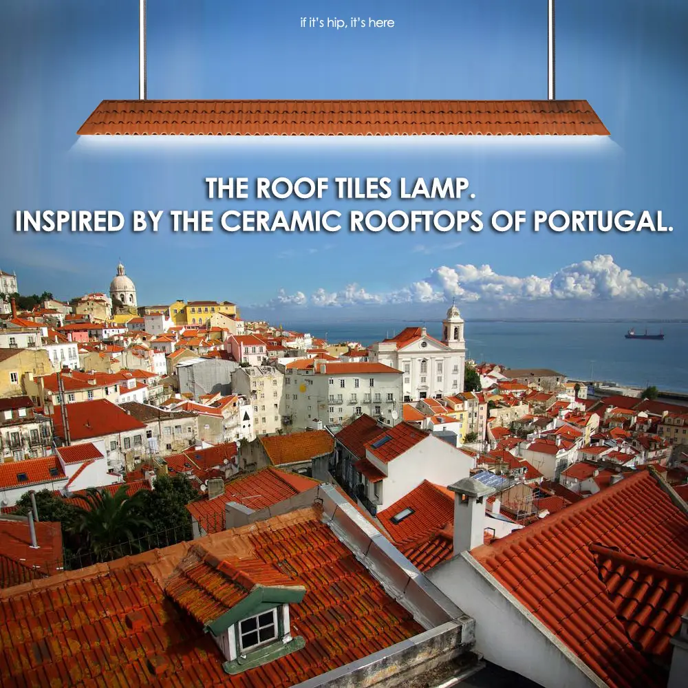 Roof Tiles Lamp