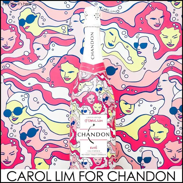 Read more about the article Carol Lim Designs Limited Edition Chandon Rosé
