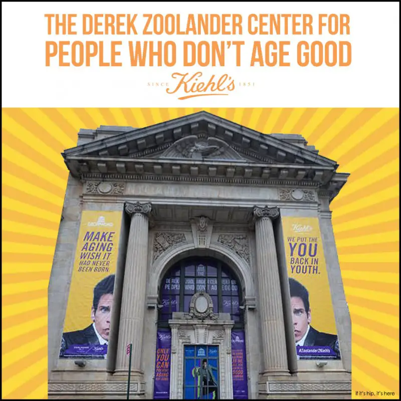 kiehl's derek zoolander center for people who don't age good