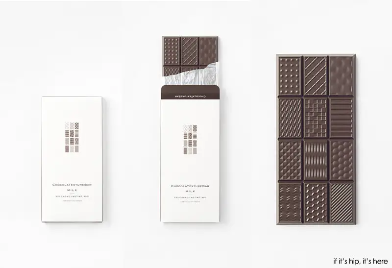 nendo chocolatexturebar