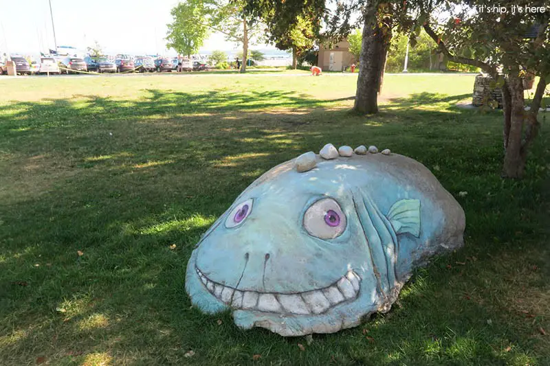 rock fish by David Zinn