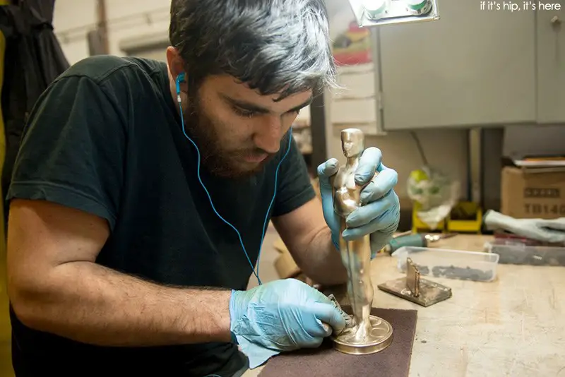 sanding the oscar