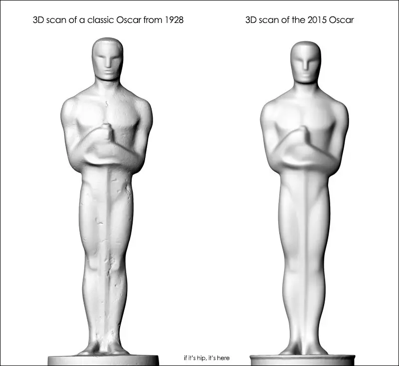 scans of 1928 and 2015 oscars IIHIH