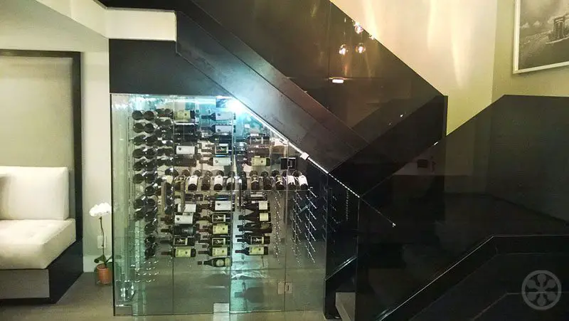 understair wine cellar