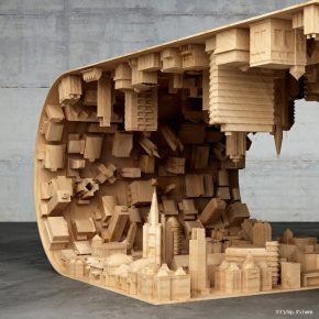 3D Printed Coffee Table by Model Maker Was Inspired by Inception.