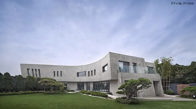 modern concrete home songdo house