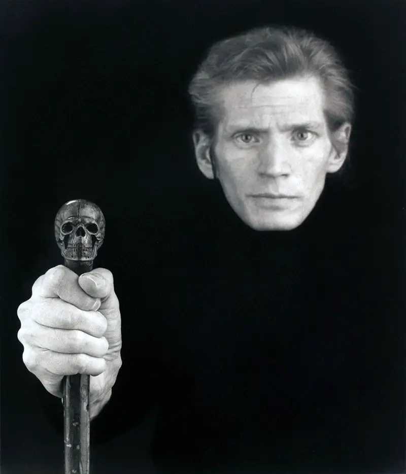 robert mapplethorpe self-portrait