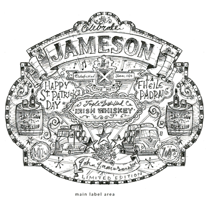 2015 jameson label