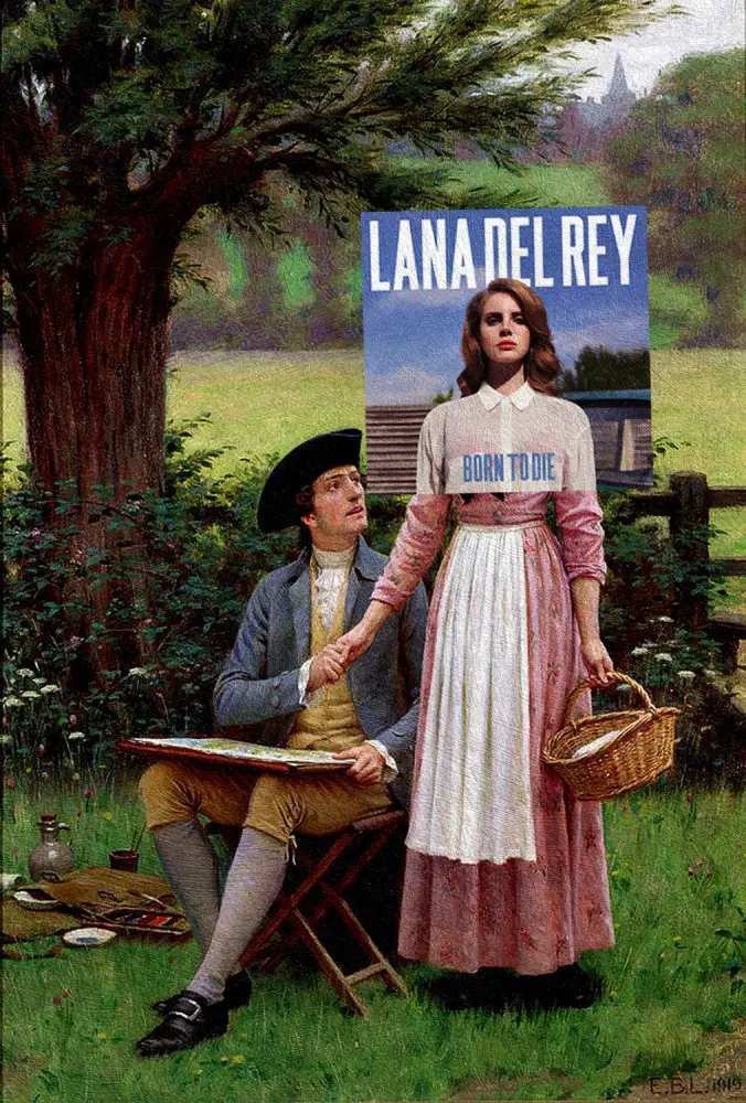 Born To Die By Lana Del Rey + The Lord Of Burleigh By Edmund Blair Leighton