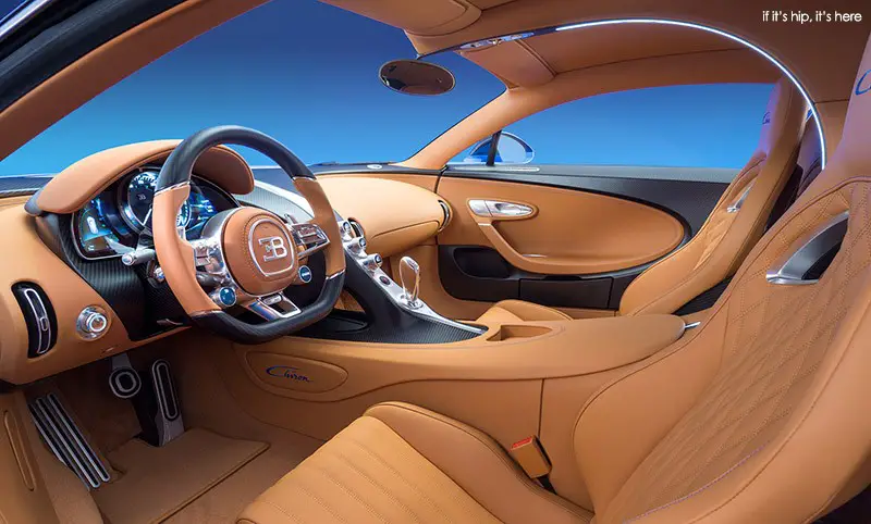 Bugatti Chiron interior