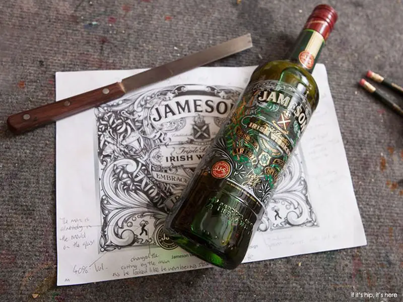 David Adrian for St. Patrick's Day Jameson Bottles 2013 edition