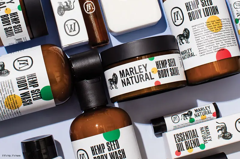 MARLEY NATURAL HEMP SEED BODY PRODUCTS