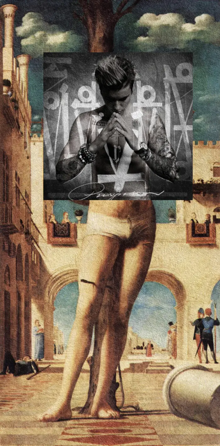 Purpose by Justin Bieber + Saint Sebastian by Antonello De Messina