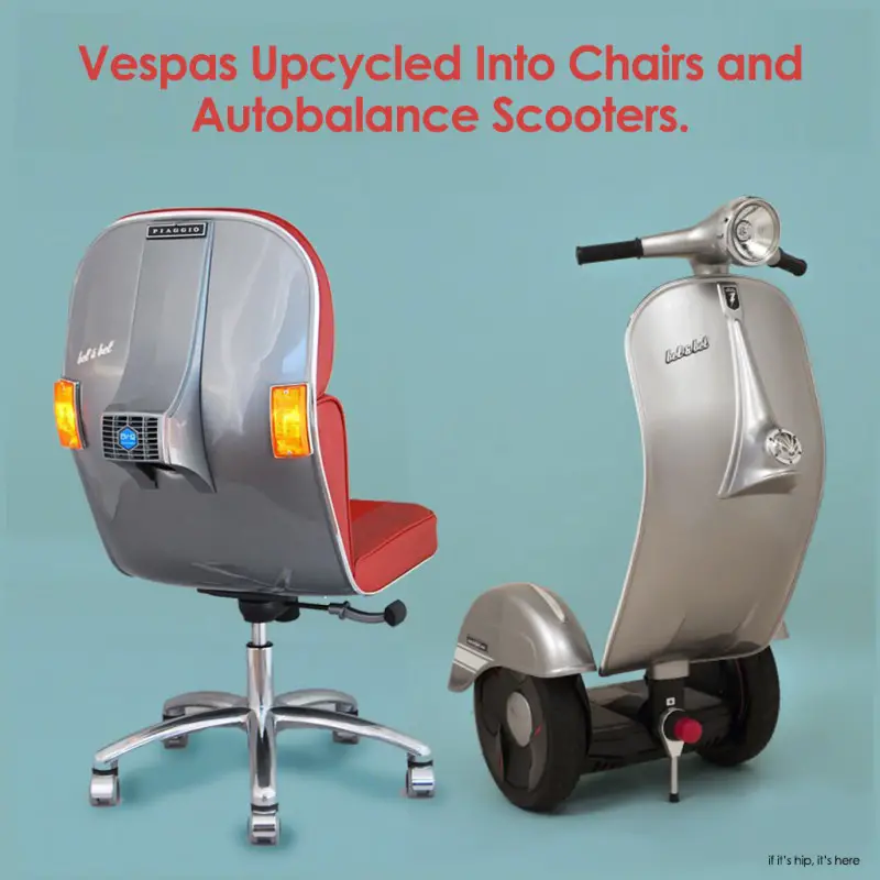 Download Bel Bel Give Vespas New Life As Task Chairs Balance Scooters
