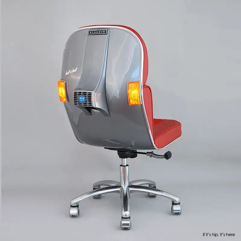 task Chairs made from Vespa Scooters