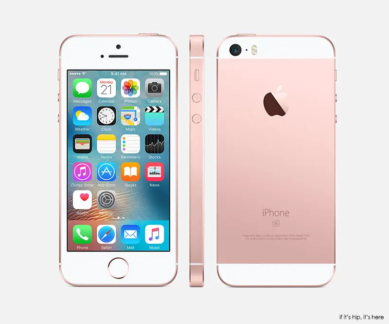 iphone se- rose colored-2016