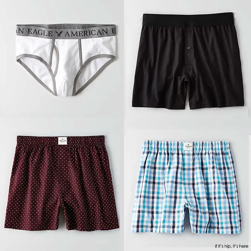 traditional colors and patterns of aerieman underwear