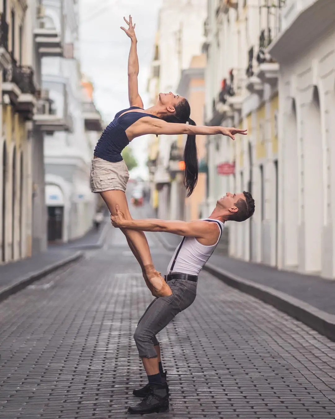 Dancers Laura Valentin & Daniel Saez ©omar z. robles