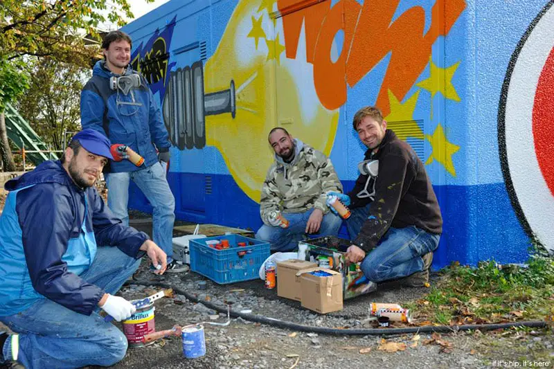 Street artists in Germany for WSW