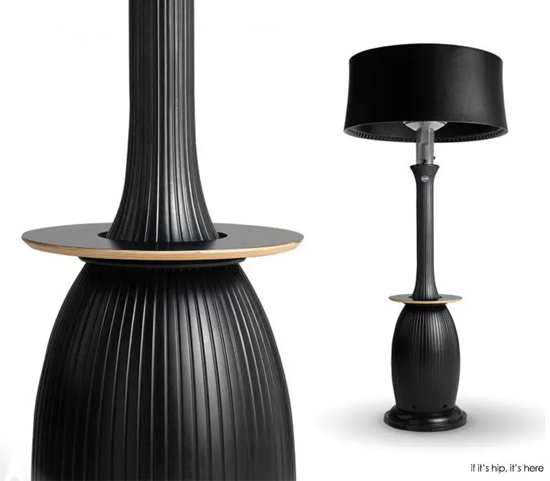 Bella outdoor heater by Arturo Fis