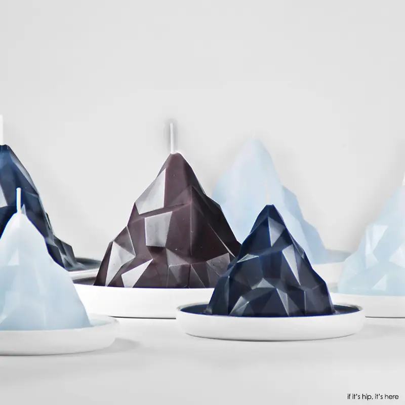 Bergy Bit Iceberg candles