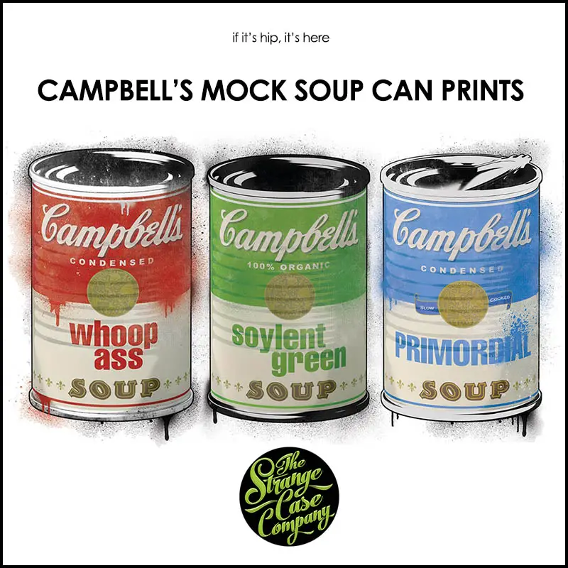 CAMPBELL'S MOCK SOUP CAN PRINTS