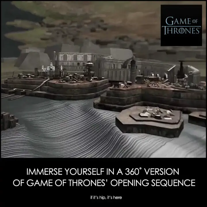 Winter Is Coming. Game Of Thrones 360˚ Immersive Experience .
