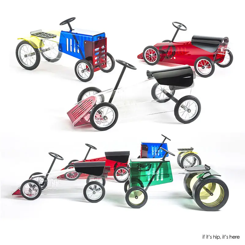 Kartell kids cars and tractor if its hip its here