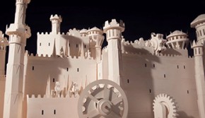 Moleskine Game Of Thrones Video Made of Paper
