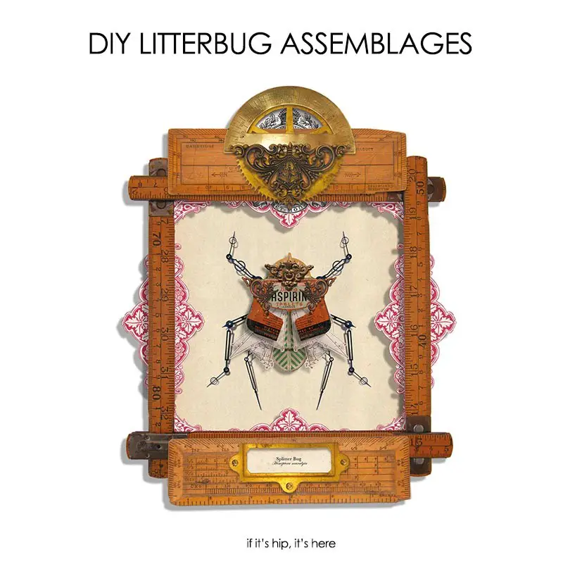 diy litterbug assemblage