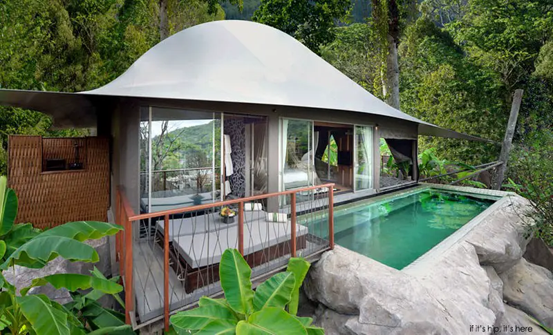 Tent Pool Villa at Keemala, if it's hip, it's here