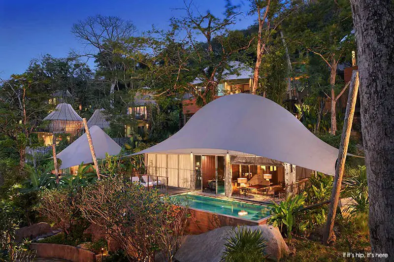 Tent-Pool-Villas at Keemala if its hip its here