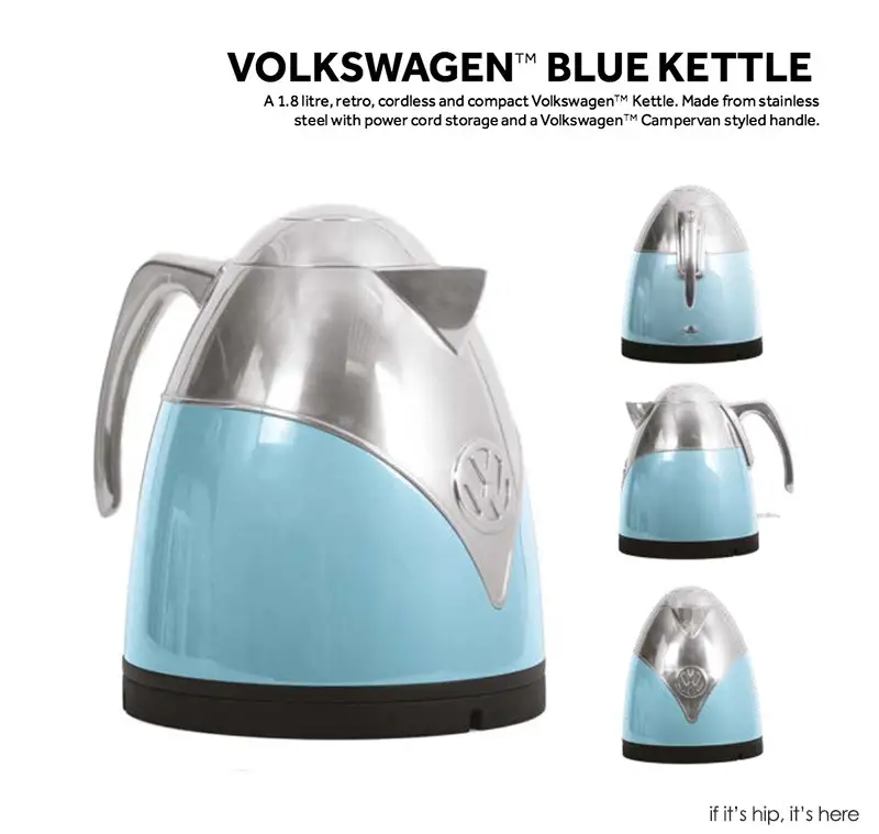 VW blue kettle