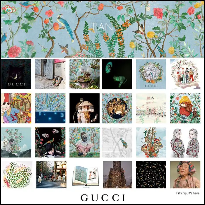 Read more about the article Artists Remix Gucci Print Tian – All 24 Pieces.