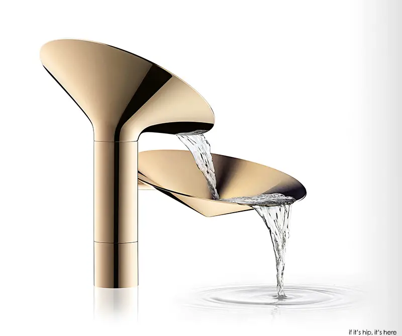 water steps faucet by Front Design