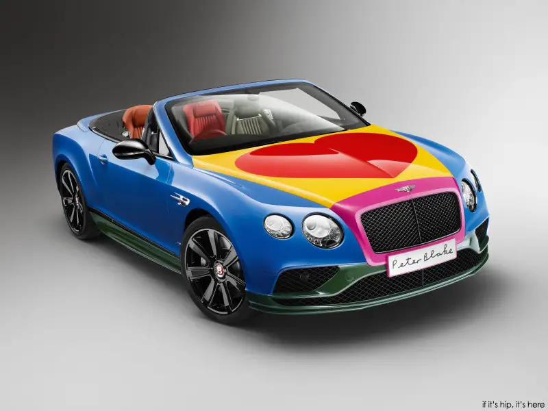 bentley by blake custom continental-gt-painted-for charity auction