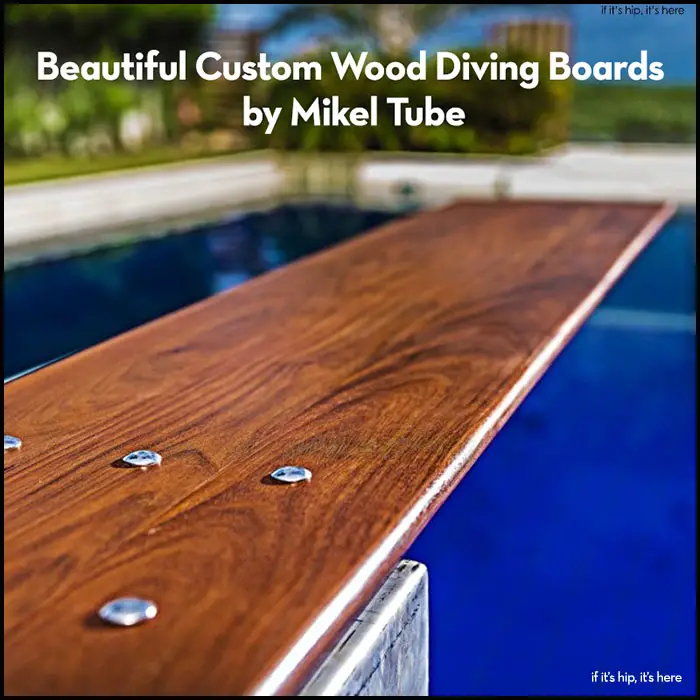 custom wood diving boards 