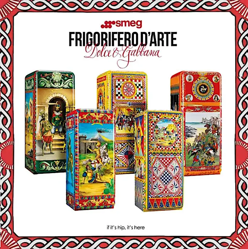 dolce gabbana smeg refrigerators hero