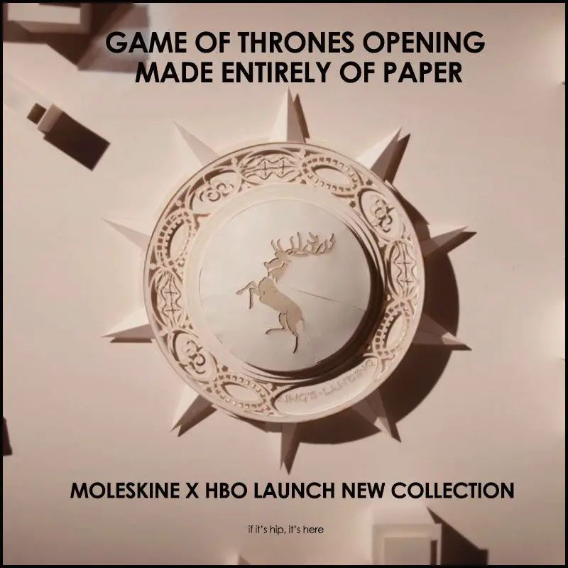 Moleskine Game of Thrones Video