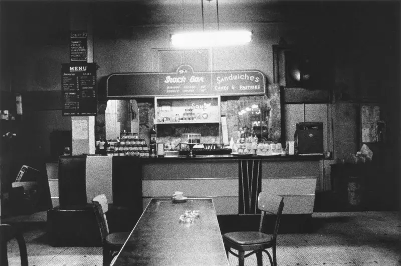 Diane Arbus, Empty snack bar, N.Y.C., 1957