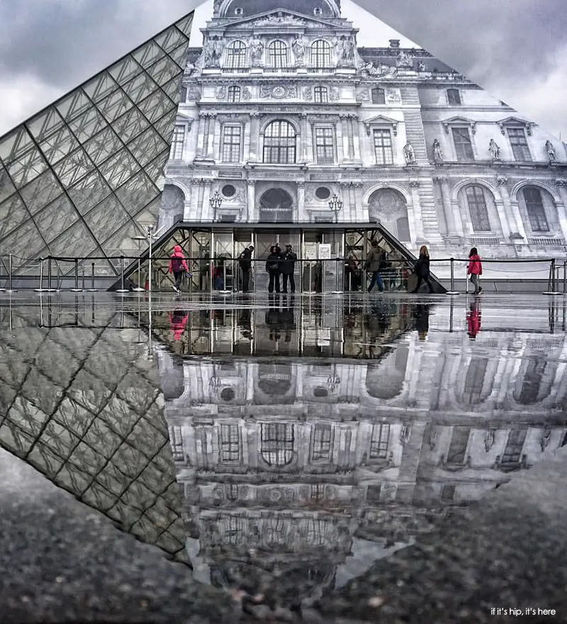 artist JR Louvre art installation