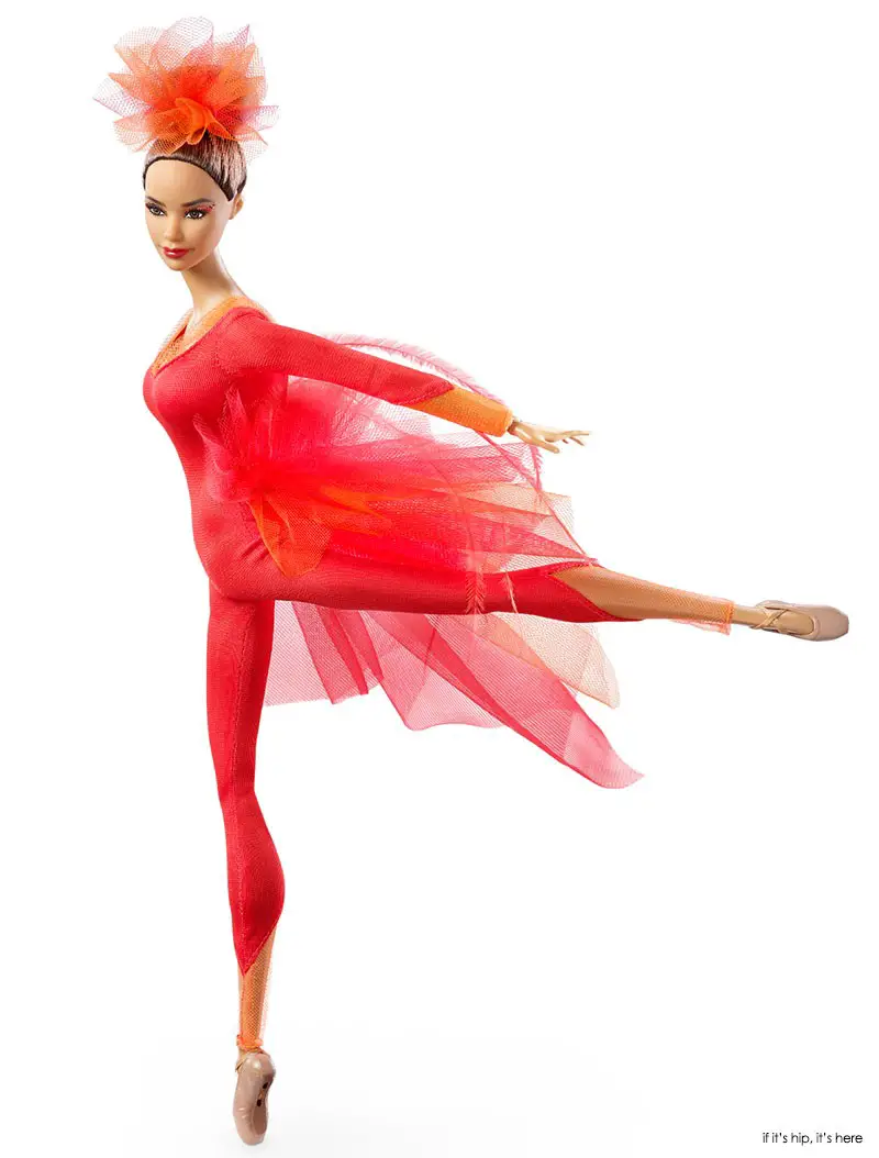 Misty Copeland Barbie doll arabesque