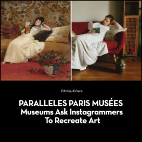 Instagrammers Recreate Museum Art for Paralleles Paris Musées